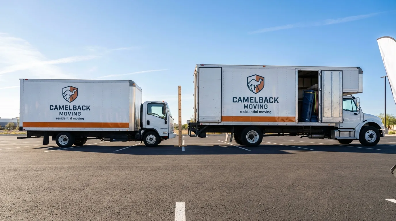 Moving truck size capacity guide in Zephyrhills